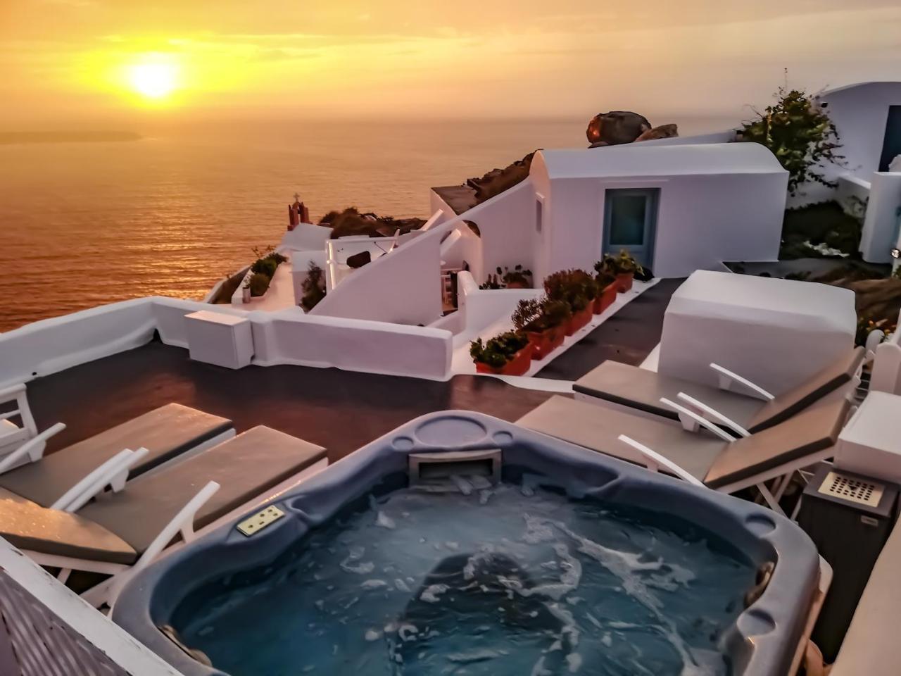 Marizan Caves & Villas Oia  Luaran gambar