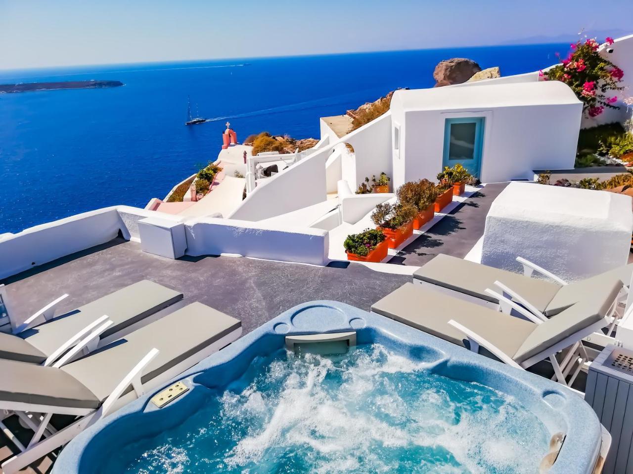 Marizan Caves & Villas Oia  Luaran gambar